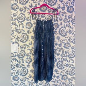 NWT XL Navy Nautical Universal Thread Stripe Dress RRP $30